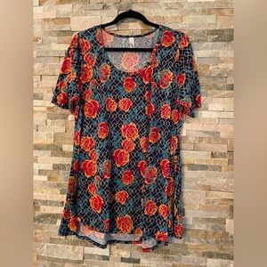 LuLaRoe L Floral Shirt